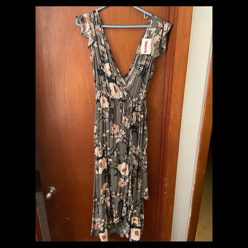 Floral maxi dress